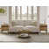 Aadam 2 Piece Modern End Table With 2 Drawers
