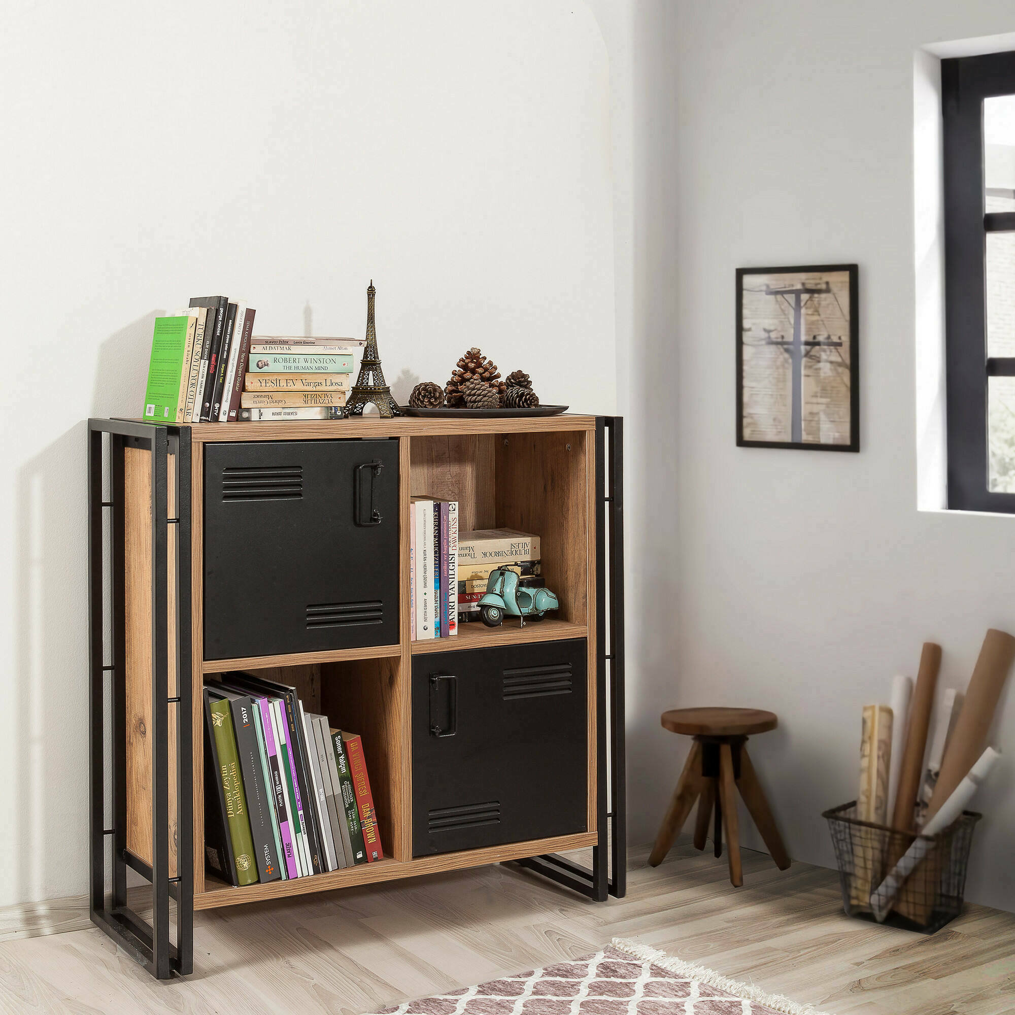 Mobile bookshelf discount
