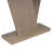 Mirod Console Table With Natural Wood Veneer,V-Base Design For Classic Versatility , For Displaying Your Favorite Items, Easy Assembly-1603943578