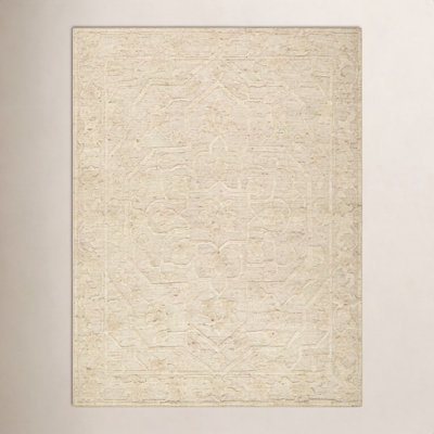 Savannah Handmade Wool Ivory Rug