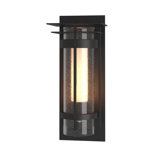 Torch Seeded Glass Outdoor Flush Mount