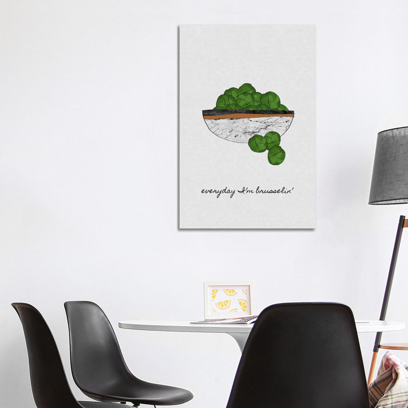 Everyday I'm Brusselin' by Orara Studio - Wrapped Canvas Print, 101.6cm H x 66.04cm W x 1.91cm D