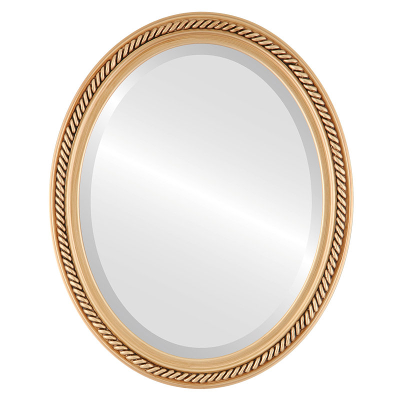 Pham Oval Mirror, 26" H x 22" W