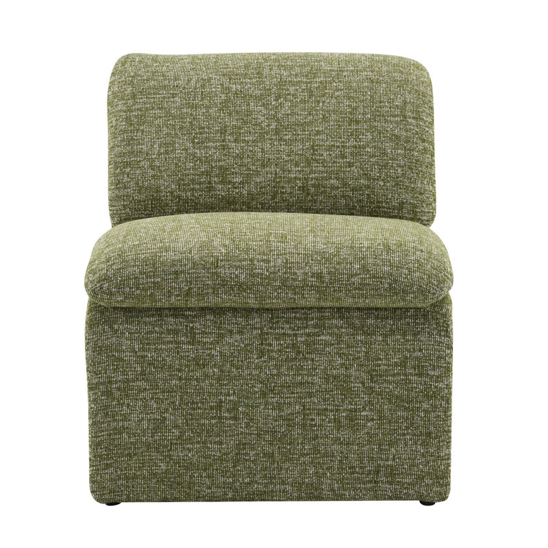Fauteuil d'appoint moderne, Vert