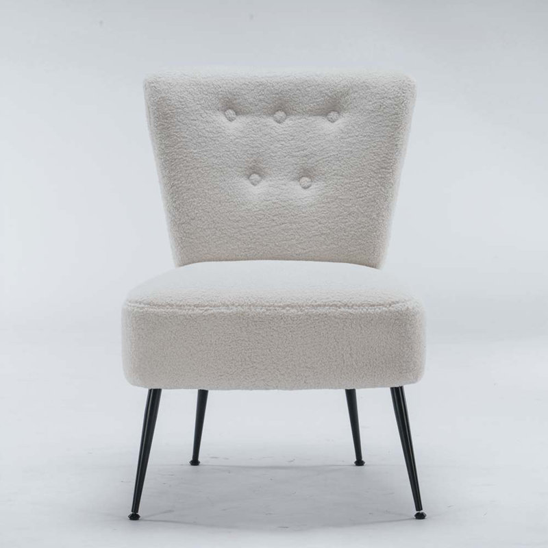 Upholstered Slipper Chair