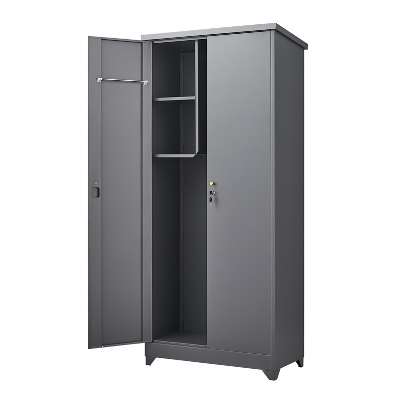 Outdoor Storage Cabinet – Weatherproof Tall Cabinet with Shelves, Waterproof Vertical Storage for Garden, Patio & Poolside