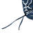 72" x 22"  Outdoor Chaise Lounge Cushion with Ties and Loop
