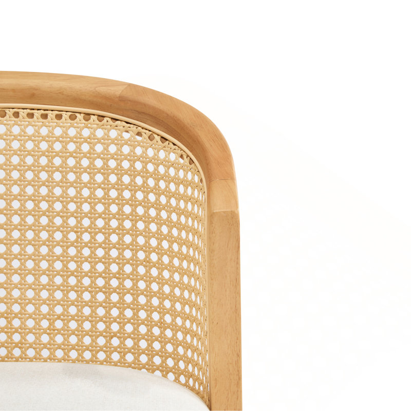 Ensemble de 2 tabourets de comptoir en bois Tatti