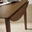 Extendable Round Solid Wood Base Dining Table-1301262823-1301262820