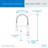 Kinzie Pre-Rinse Single Handle Spring Spout Kitchen Faucet-53750128