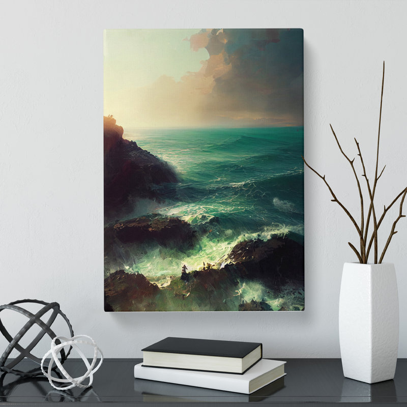Seascape Realism Vol.3 - Wrapped Canvas, 50cm H x 35cm W x 3cm D