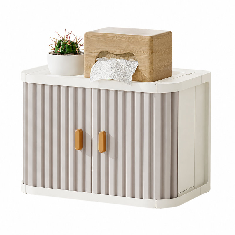 Organisateur de bureau empilable Minimalist, Gris