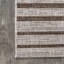 Tapis intérieur / extérieur beige / brun Agha-655712339