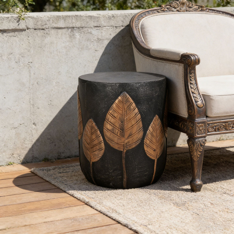 Outdoor LightWeight Concrete Side Table