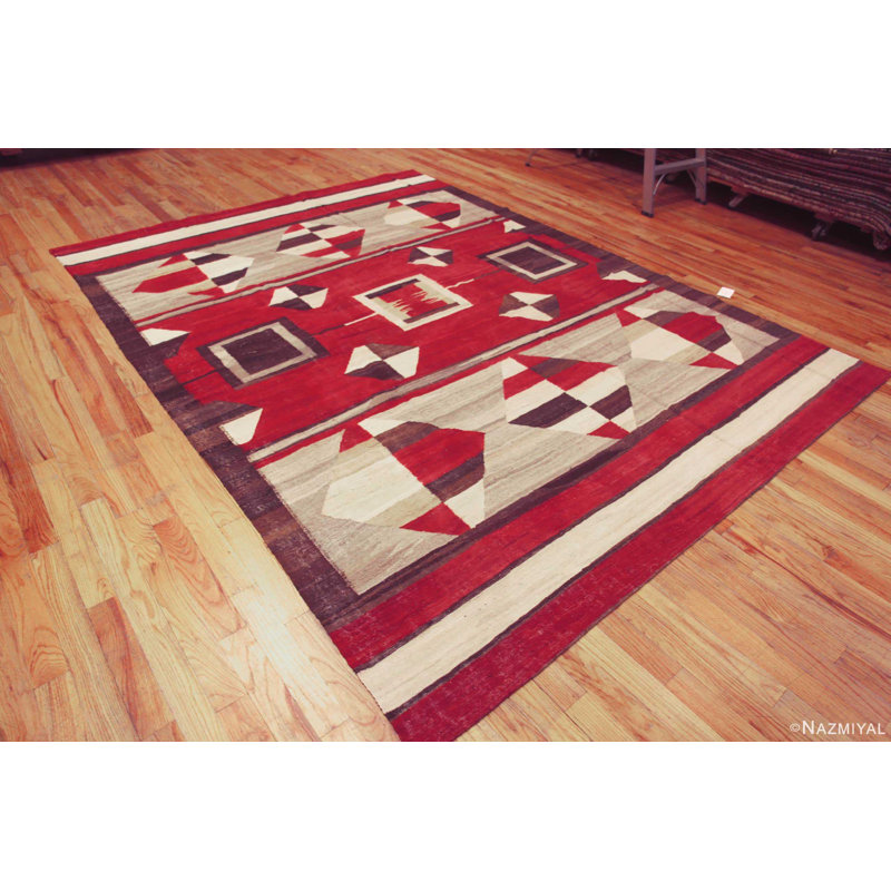 One-of-a-Kind 8'8" X 11'10" Flatweave Area Rug