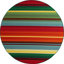 Tapis intérieur / extérieur à rayures Meliton - rouge / vert / bleu / orange-912691384