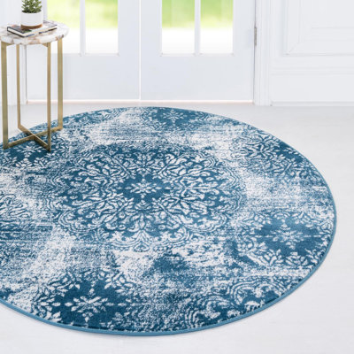 Tapis bleu Coblitz