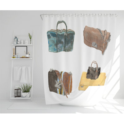Wirksworth Polyester Shower Curtain Set