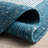 Mcclellan Hand Woven Wool/Cotton Rug in Teal/Ivory-1135108044