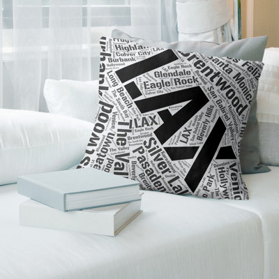 Leather/Suede Reversible Pillow Cover