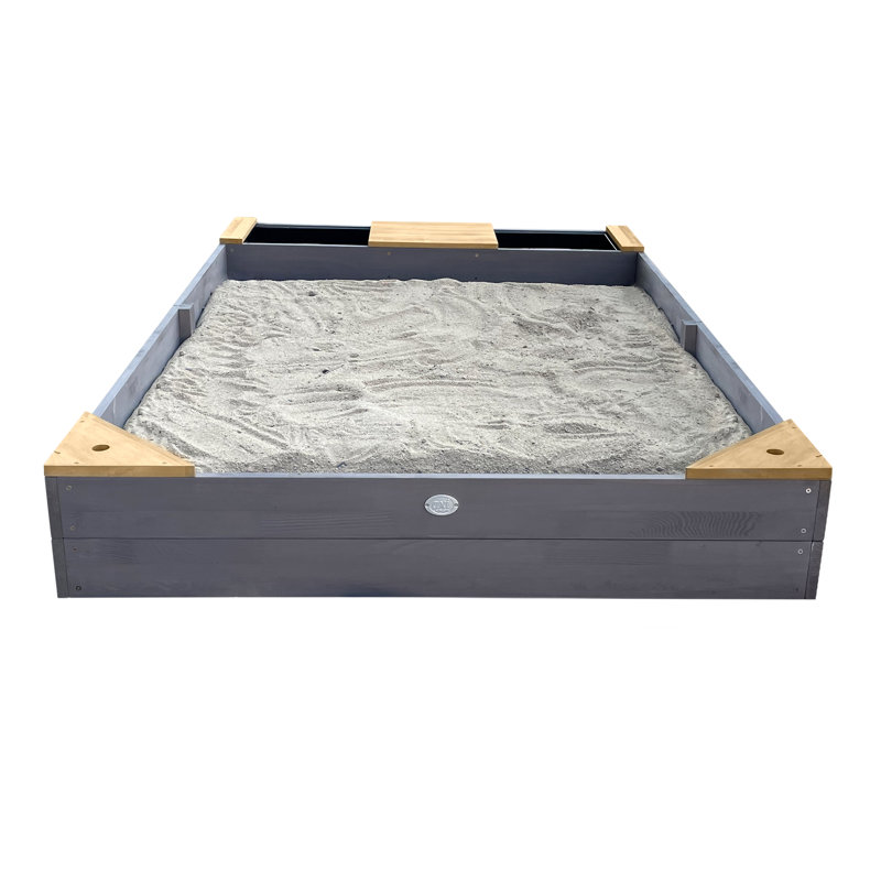 AXI 115cm x 218cm Plastic Rectangle Sandbox with Cover