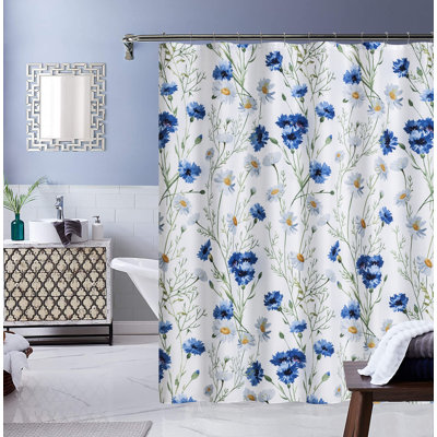 Ailene Floral Shower Curtain