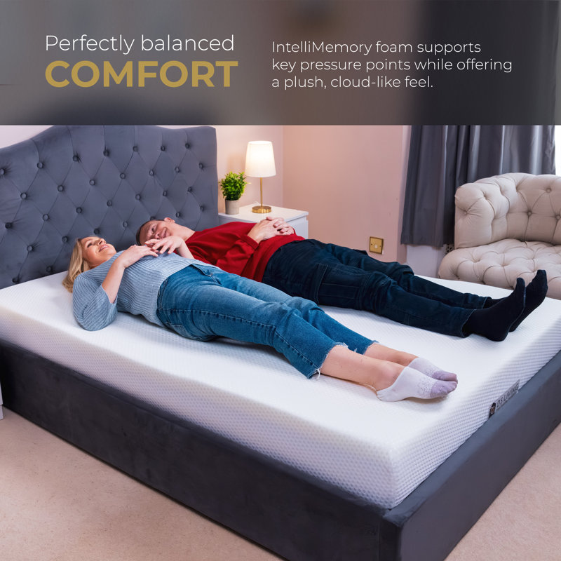 Memory Foam Mattress Orthopedic 8 Inches (20cm) Deep - PureDream by DS Living, Kingsize (5')