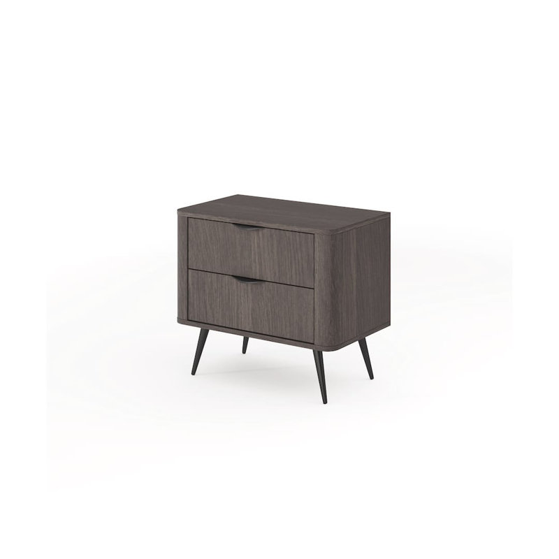 63cm W Composite Bedside Table