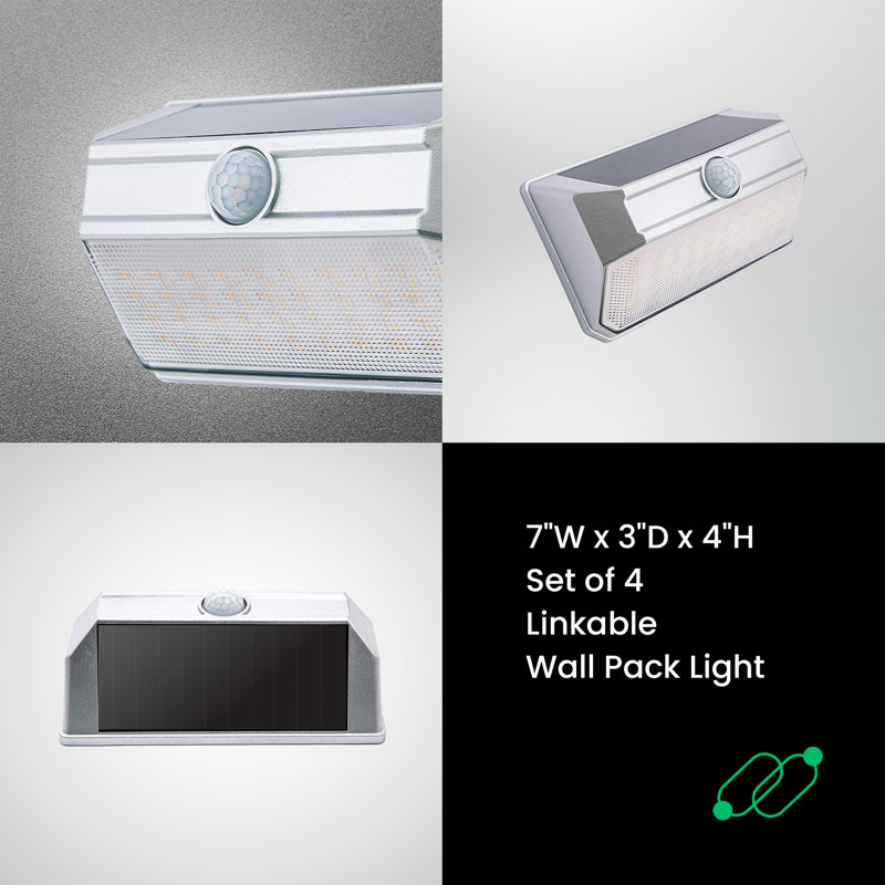 Takuma LED Wall Light, Silver