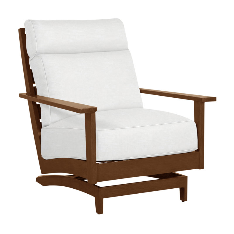 Chaise longue d'extérieur Kennebunkport, Welt + bourre standard, Dentelle Rollo, Chêne