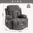 Swinging recliner massage heated sofa-18988522