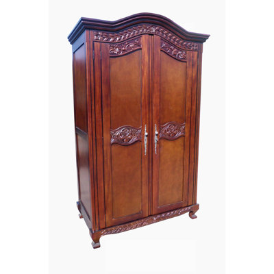 Arnolfo Old English Armoire by Bloomsbury Market
