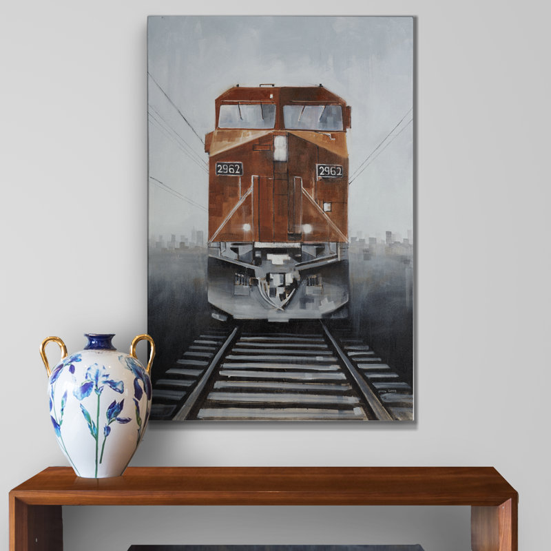 «Last Stop», reproduction d'art sur toile tendue, H 12 po x l 8 po x P 1 po
