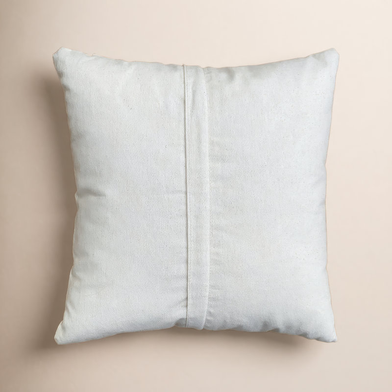 Housse et insert de coussin intérieur / extérieur en coton / laine Jamaria