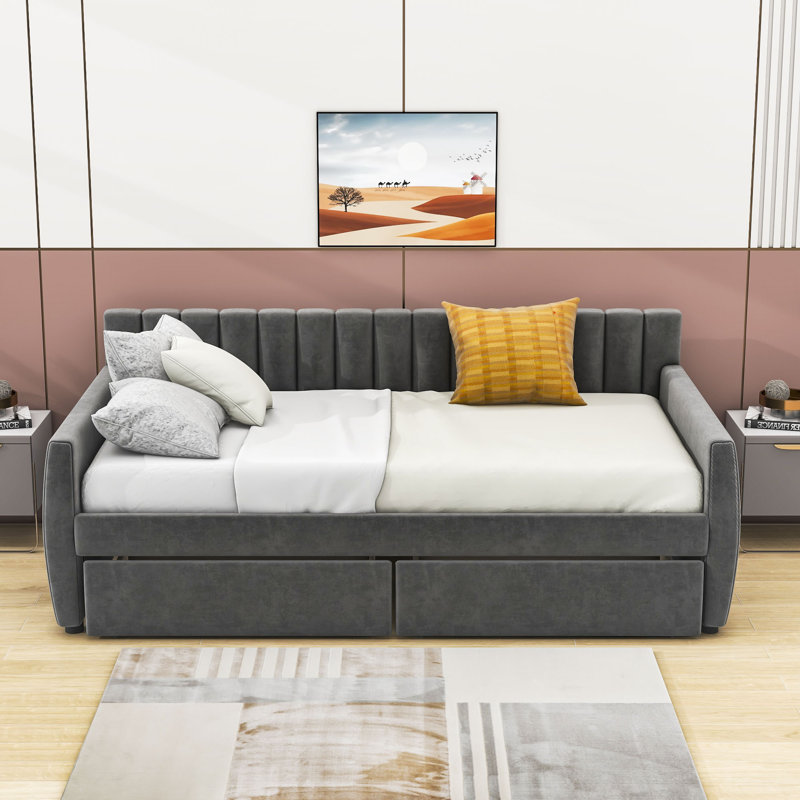 Anilyah Twin Daybed, Gray