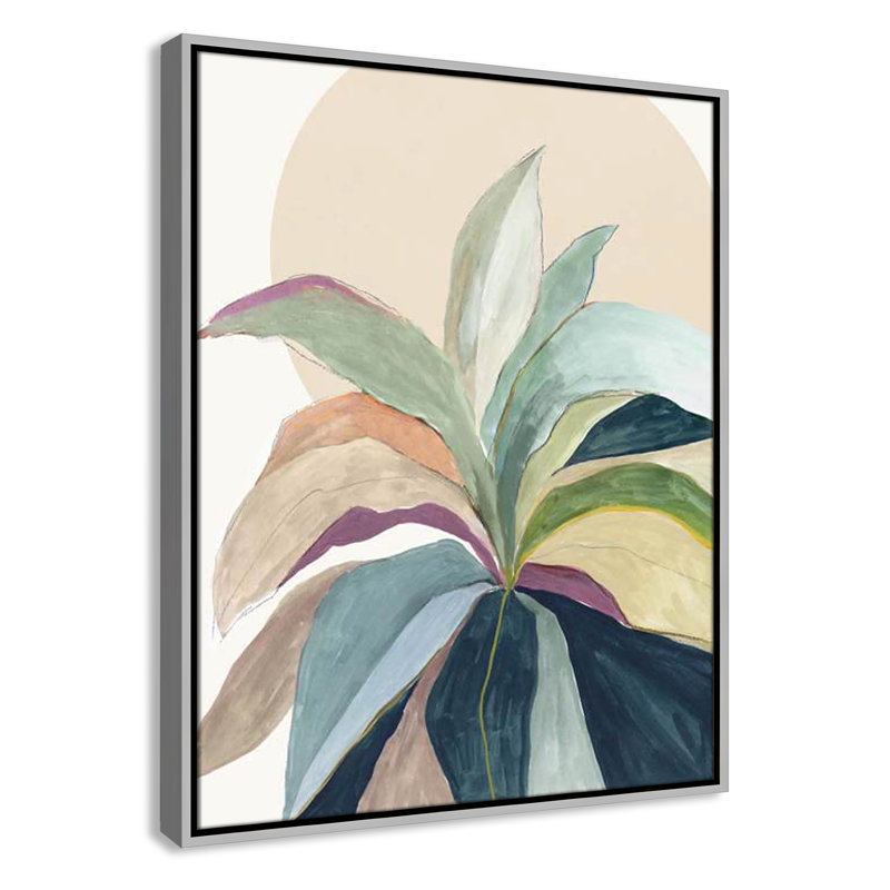 «Byer Sherbrooke Sunny Bright Leaves II» par Asia Jensen, reproduction, Pas de tapis, H 29,5 po x l 23,5 po x P 2 po