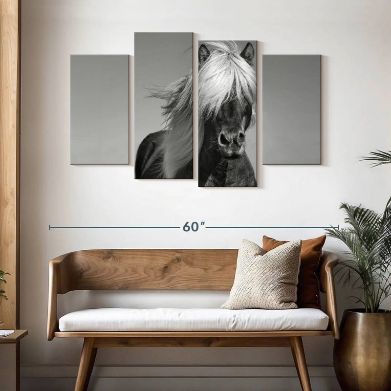 Brampt Pony, 32" H x 52" W