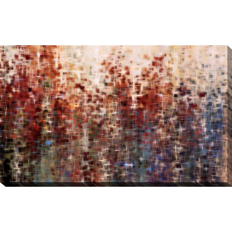 " The Past, The Now, The Coming Years " by Mark Lawrence, 18" H x 30" W x 1" D, Wrapped Canvas
