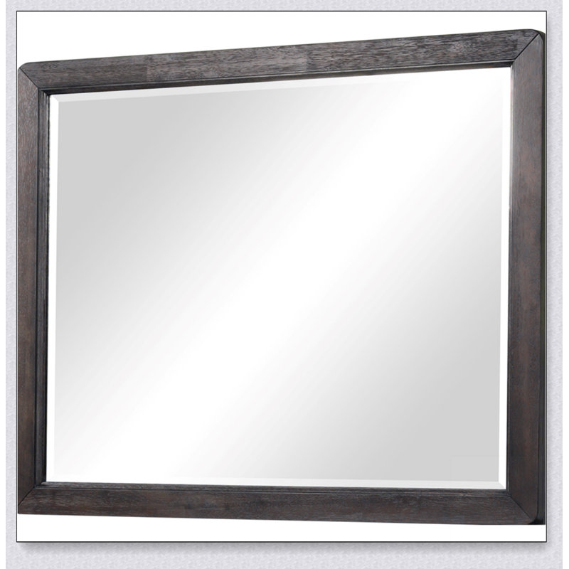 Miroir brun antique