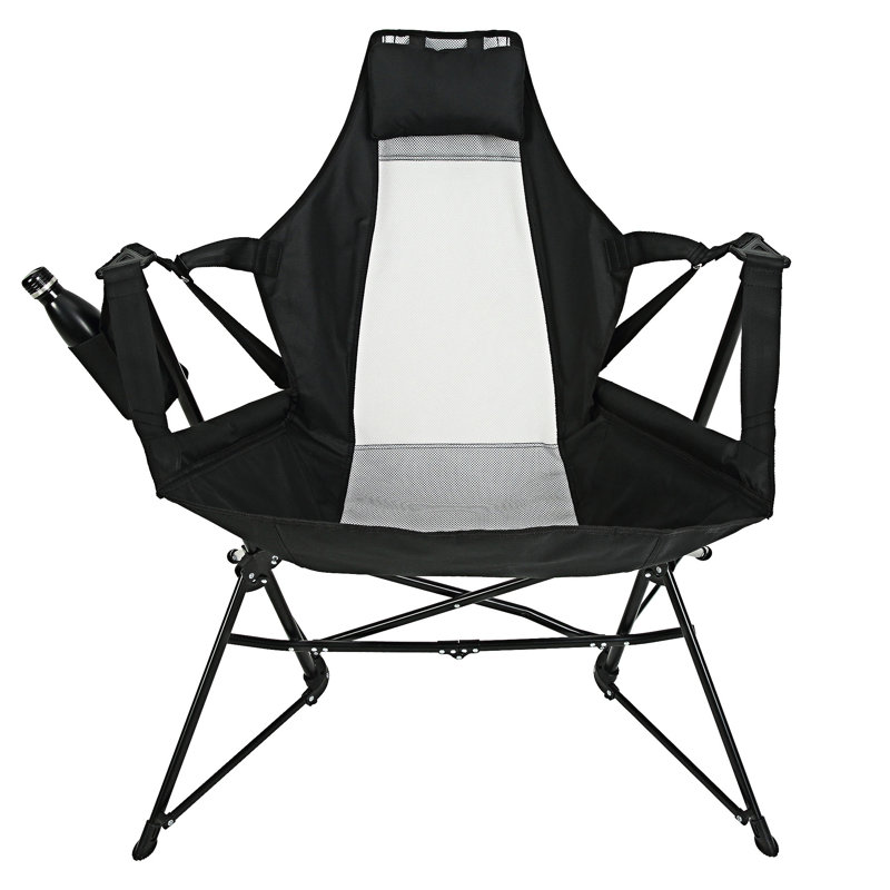 Chaise pliante, Noir