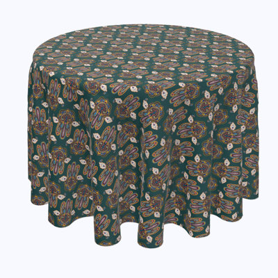 Geometric Round Tablecloth