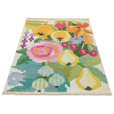 Scandinavian Still Life 7' X 10' Area Rug