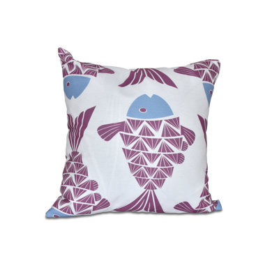 Beach Vacation Outdoor Reversible Throw Pillow