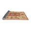 Tapis décoratif multicolore à motif abstrait-972083850