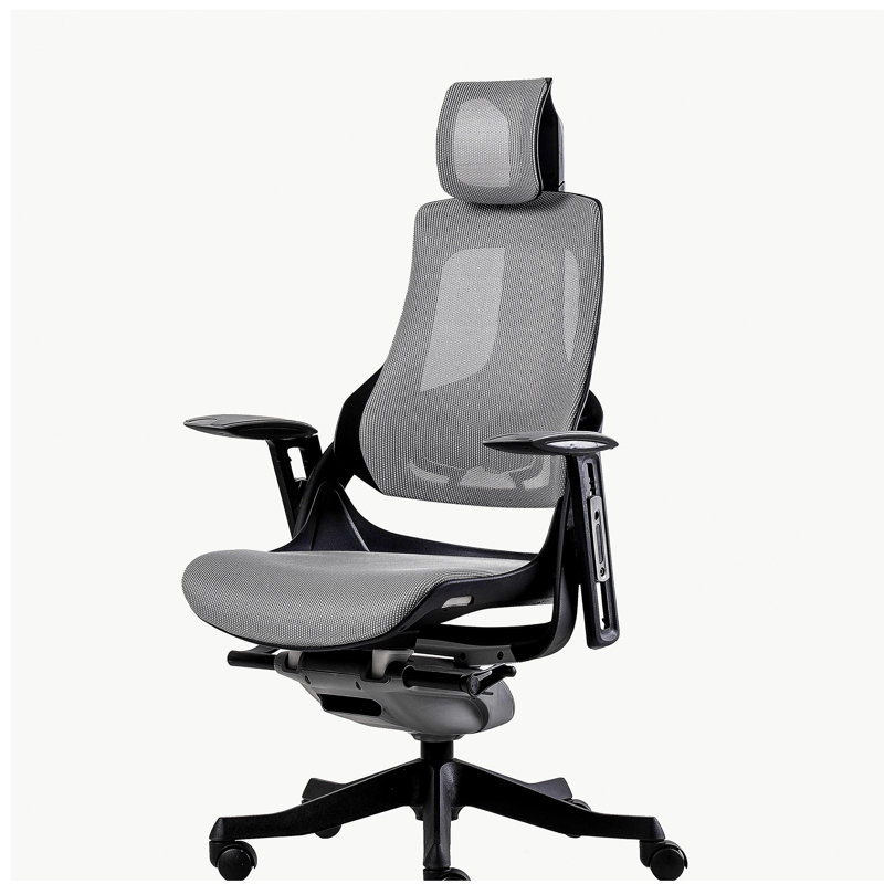 Chaise ergonomique mobili Lux, gris