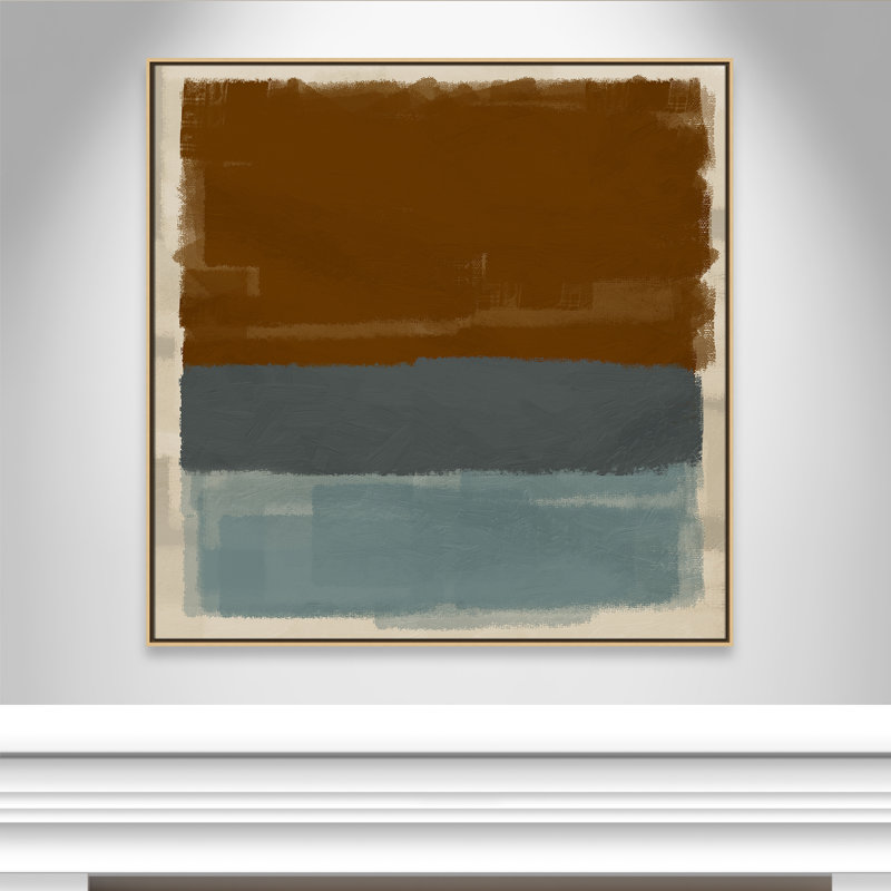 «Turbulent Honesty Square Version Print» par Marcus Prime, Naturel, H 46,5 po x l 46,5 po