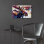 Art mural en verre épique «Moose Head» par Andreas Magnusson