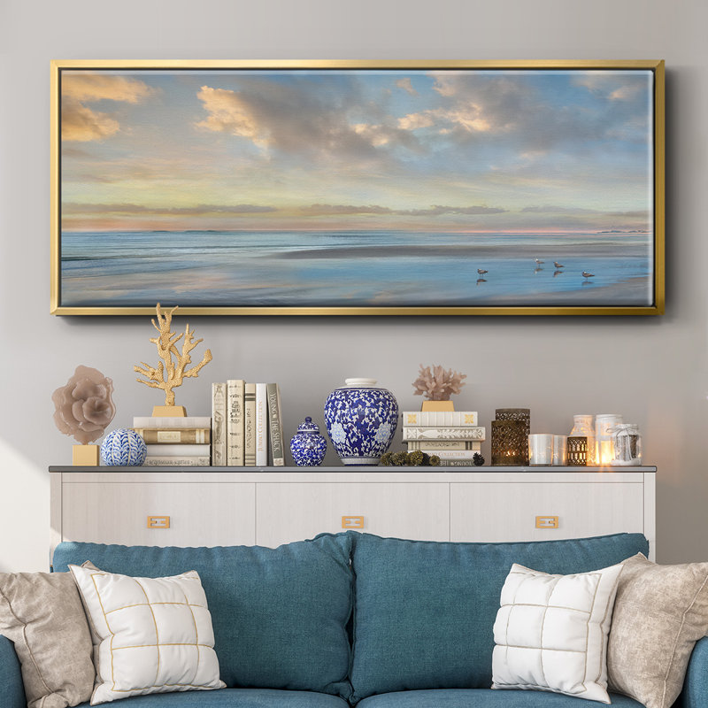 Toile encadrée «Perfect View Malibu», H 8 po x l 20 po