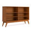 Bibliothèque Mid-Century moderne en bois massif de 40 po de hauteur Draper-1320212815