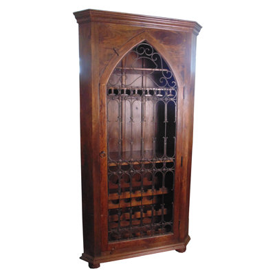 Ashyria 44'' Solid Wood Wine Bar